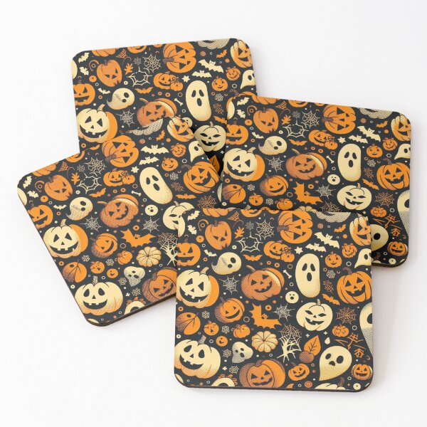 Item preview, Abstract, Minimalistic Halloween Pattern designed and sold by Gaborai.