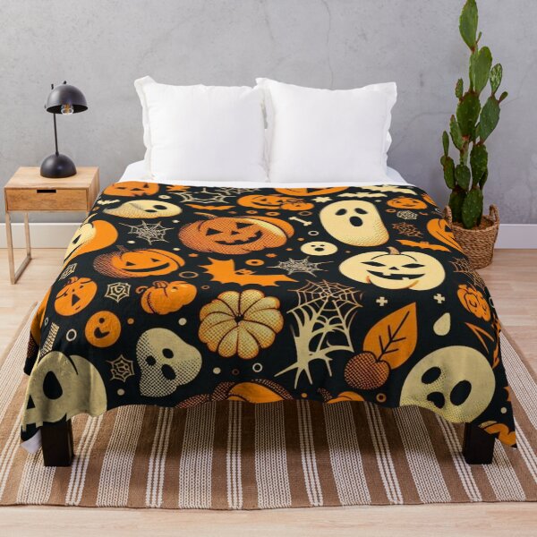 Item preview, Abstract, Minimalistic Halloween Pattern designed and sold by Gaborai.