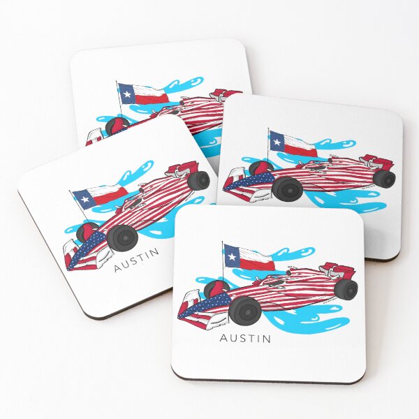 Item preview, F1 - AMERICA #2 (Austin) (with writing) designed and sold by lineandlunar.