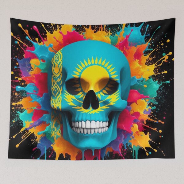 Item preview, Kazakhstan Skull designed and sold by RaF71PrO.