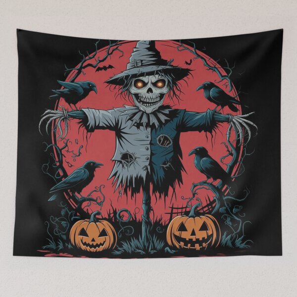 Item preview, halloween scarecrow designed and sold by JMMR.