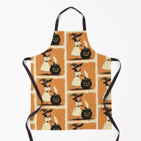 Item preview, Cute witch stirring a cauldron with a smile. designed and sold by MystiS.