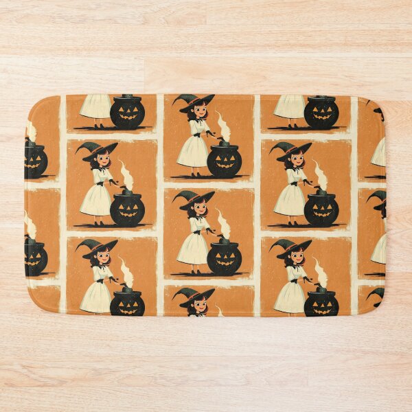 Item preview, Cute witch stirring a cauldron with a smile. designed and sold by MystiS.