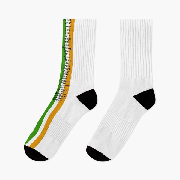 Item preview, Irish Flag 32 County Names designed and sold by REAL IRISH GIFTS.