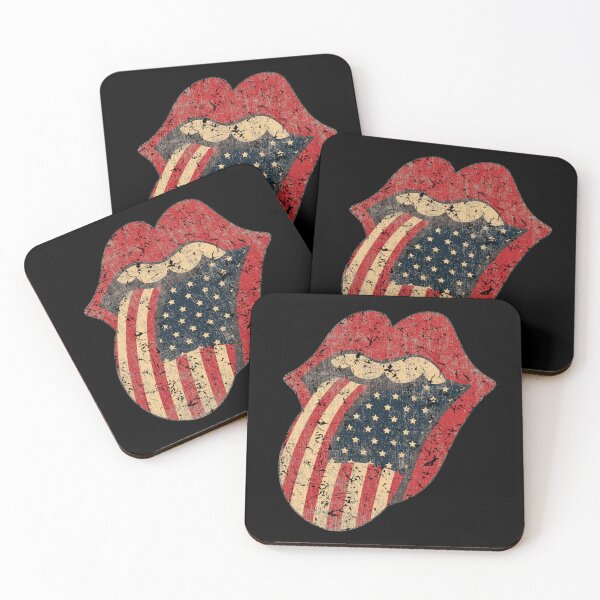 Item preview, Vintage American flag Lips designed and sold by PMSNshop.