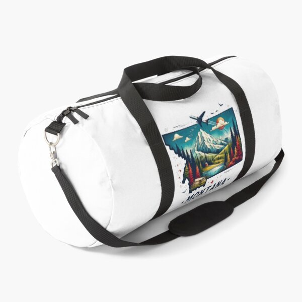 Item preview, Montana retro travel map of United States designed and sold by CleanDecor.