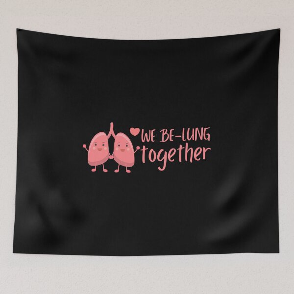 Item preview, We Be-Lung Together designed and sold by med-creative.