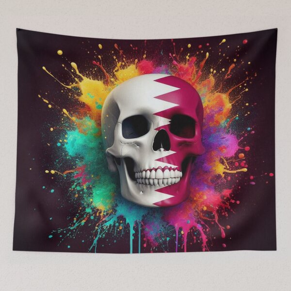Item preview, Qatar Skull designed and sold by RaF71PrO.