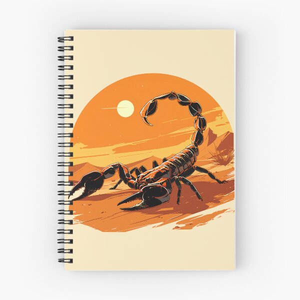 Item preview, Minimalist Scorpion in the Desert Illustration designed and sold by Windy-market.