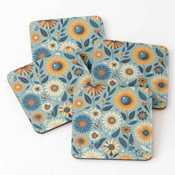 Item preview, Vintage sunflower pattern designed and sold by Silbays.