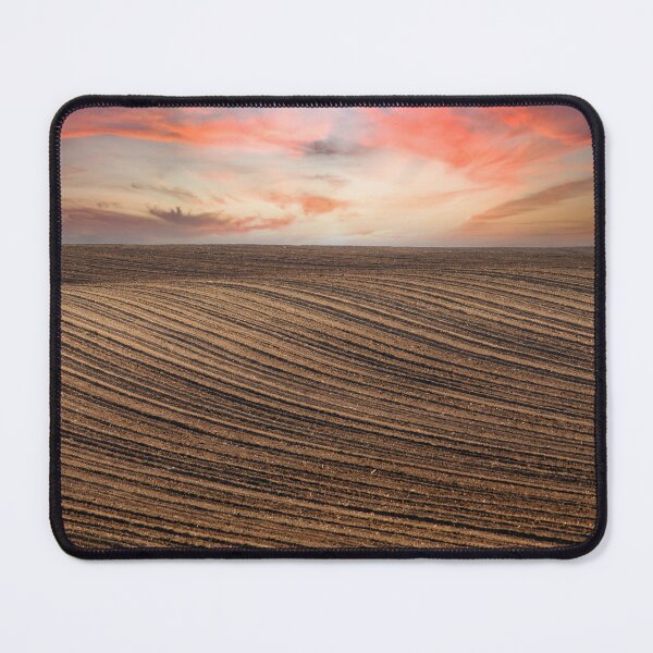 Item preview, Sunrise over plowed field landscape,agriculture,Voivodina,Serbia designed and sold by goceris.