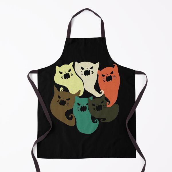 Item preview, Hissing Ghost Cats designed and sold by wildjellybeans.