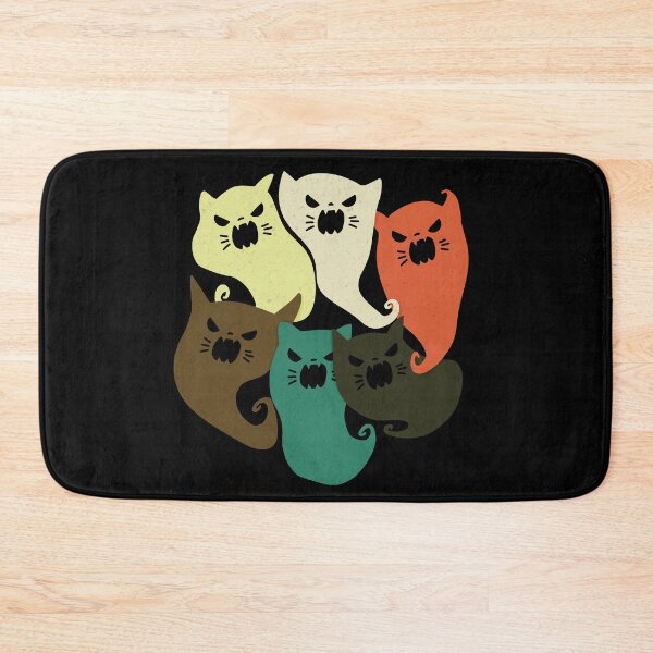 Item preview, Hissing Ghost Cats designed and sold by wildjellybeans.