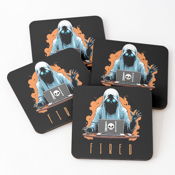 Item preview, Fired due to AI : Halloween designed and sold by ecolatur.