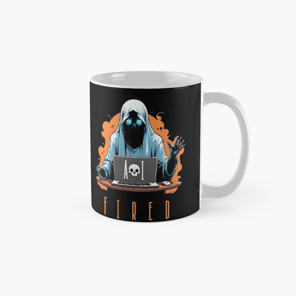 Item preview, Fired due to AI : Halloween designed and sold by ecolatur.