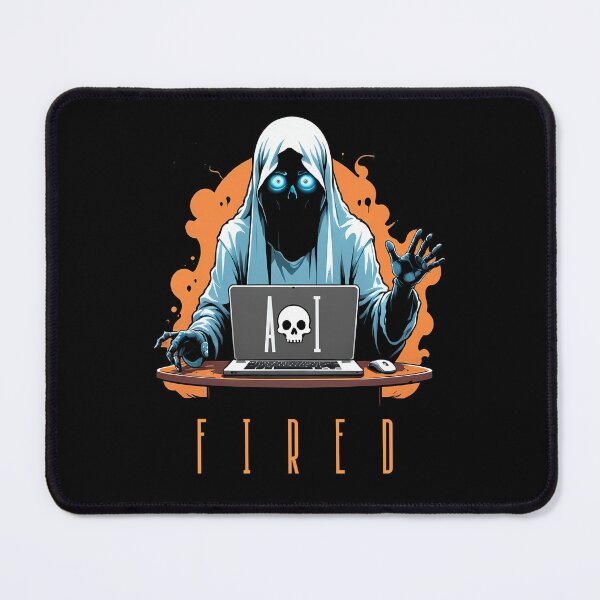 Item preview, Fired due to AI : Halloween designed and sold by ecolatur.