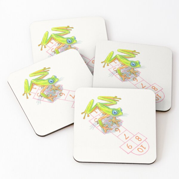 Item preview, hopscotch frog designed and sold by Zack Stith.