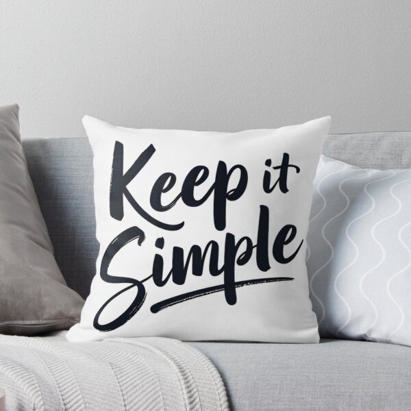 Item preview, keep it simple designed and sold by Ismartista.
