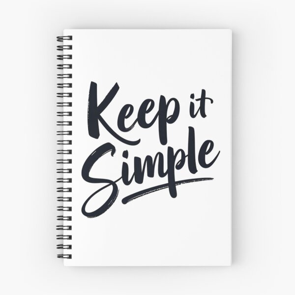 Item preview, keep it simple designed and sold by Ismartista.