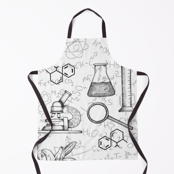 Item preview, Study of chemistry and physics with calculations, microscope, container and magnifying glass designed and sold by koringaFTS.
