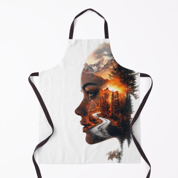 Item preview, Enigmatic Harmony: The Mesmerizing Fusion of Ink and Nature" designed and sold by MythSpire.