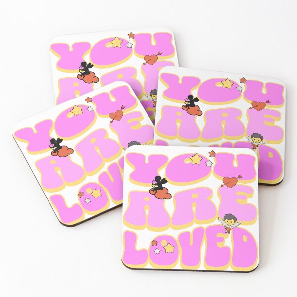 Item preview, you are loved with hearts, cupid and star designed and sold by Aviartz01.