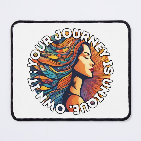 Item preview, Your Journey Is Unique. Own It. designed and sold by AmethystStreet.