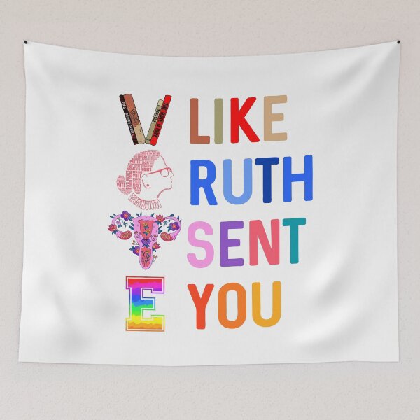 Item preview, Vote Like Ruth Sent You Feminist Women Right Presidental Election Roevember designed and sold by Phoemps.