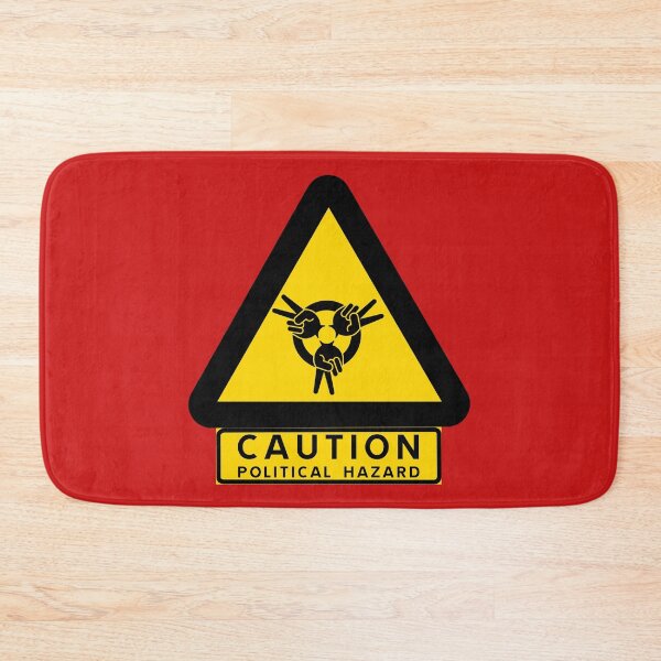 Item preview, Cautious political hazard designed and sold by ALF2023.