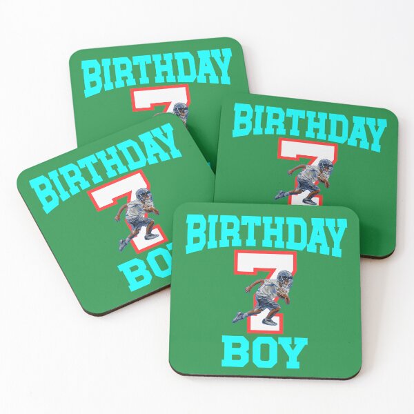 Item preview, 7 year old football boy 7th birthday designed and sold by giftfromheart.