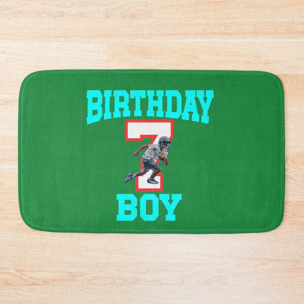 Item preview, 7 year old football boy 7th birthday designed and sold by giftfromheart.