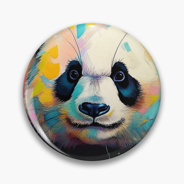 Artikelvorschau, Panda Dreams: Abstrakte Kunstfusion entworfen und verkauft von CharlieMakes.