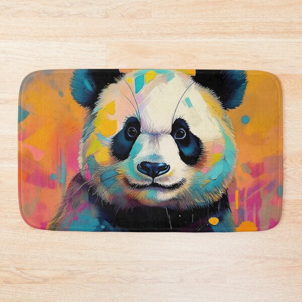 Item preview, Panda Dreams: Abstract Art Fusion designed and sold by CharlieMakes.