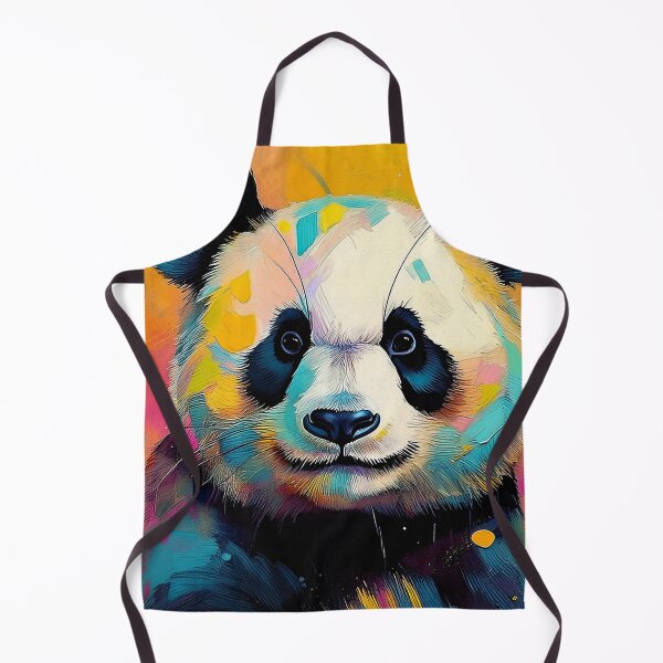Item preview, Panda Dreams: Abstract Art Fusion designed and sold by CharlieMakes.