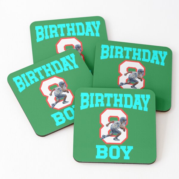 Item preview,  8 year old football boy 8th birthday designed and sold by giftfromheart.