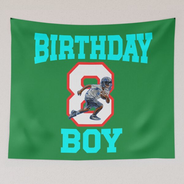 Item preview,  8 year old football boy 8th birthday designed and sold by giftfromheart.