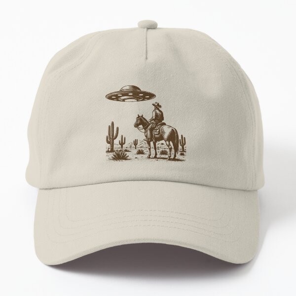 Aperçu de l'œuvre Cowboy occidental OVNI créée et vendue par roswellboutique.