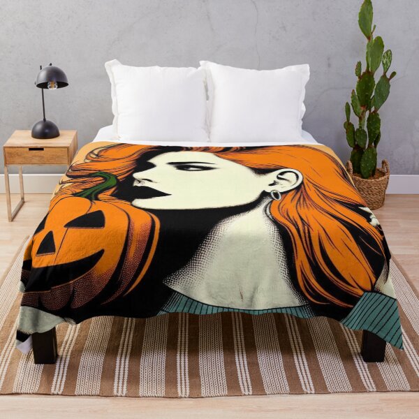 Item preview, Halloween Lady, Pop Art Style designed and sold by Gaborai.