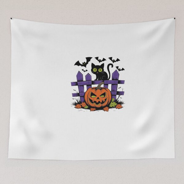 Item preview, Halloween cat Pumpkin  designed and sold by virusdesigner.
