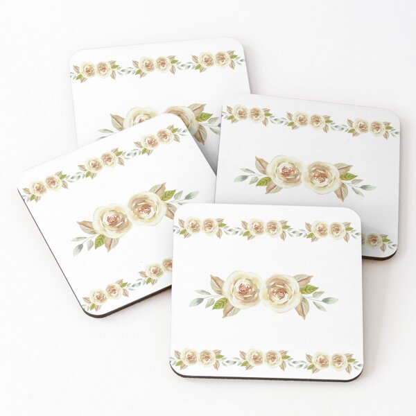 Item preview, sage green background with red and cream roses designed and sold by 2-Of-A-Kind.