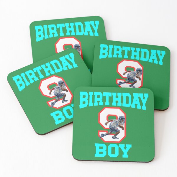 Item preview, 9 year old football boy 9th birthday designed and sold by giftfromheart.