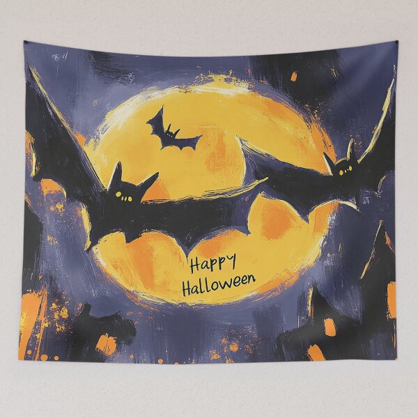 Item preview, Happy Halloween Spooky Bats designed and sold by YummyCreative.