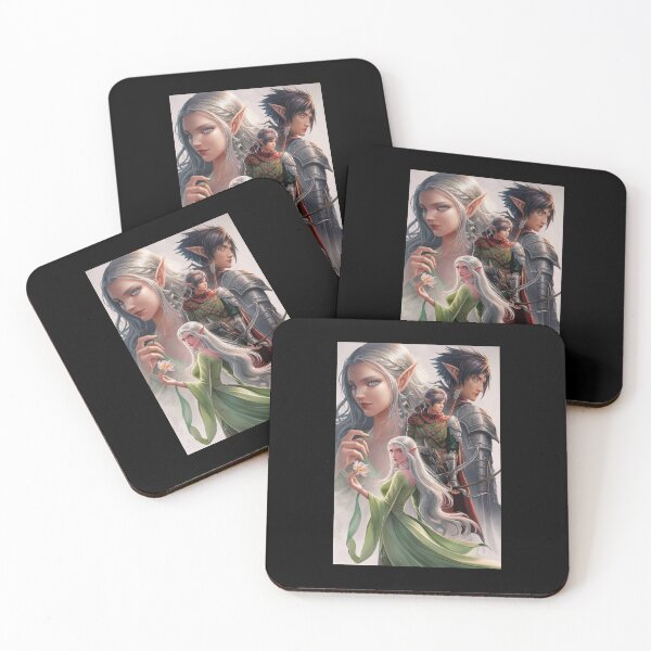 Item preview, Fantasy Elf Characters: Stunning Digital Art of Elves in a Magical Realm designed and sold by love3617.