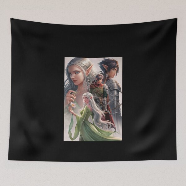 Item preview, Fantasy Elf Characters: Stunning Digital Art of Elves in a Magical Realm designed and sold by love3617.