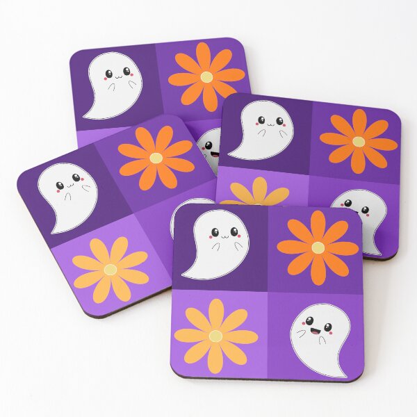 Item preview, Ghosts and flowers pattern designed and sold by sasyall.
