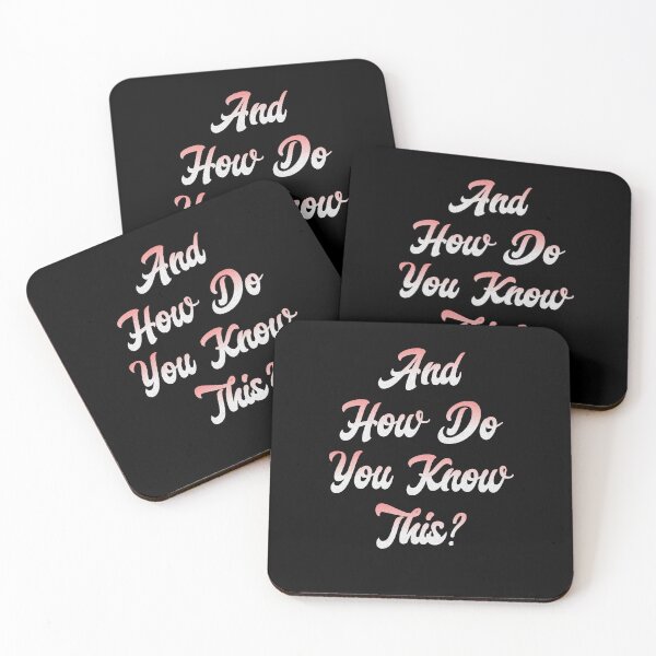 Item preview, And How Do You Know This? designed and sold by signshirtz.