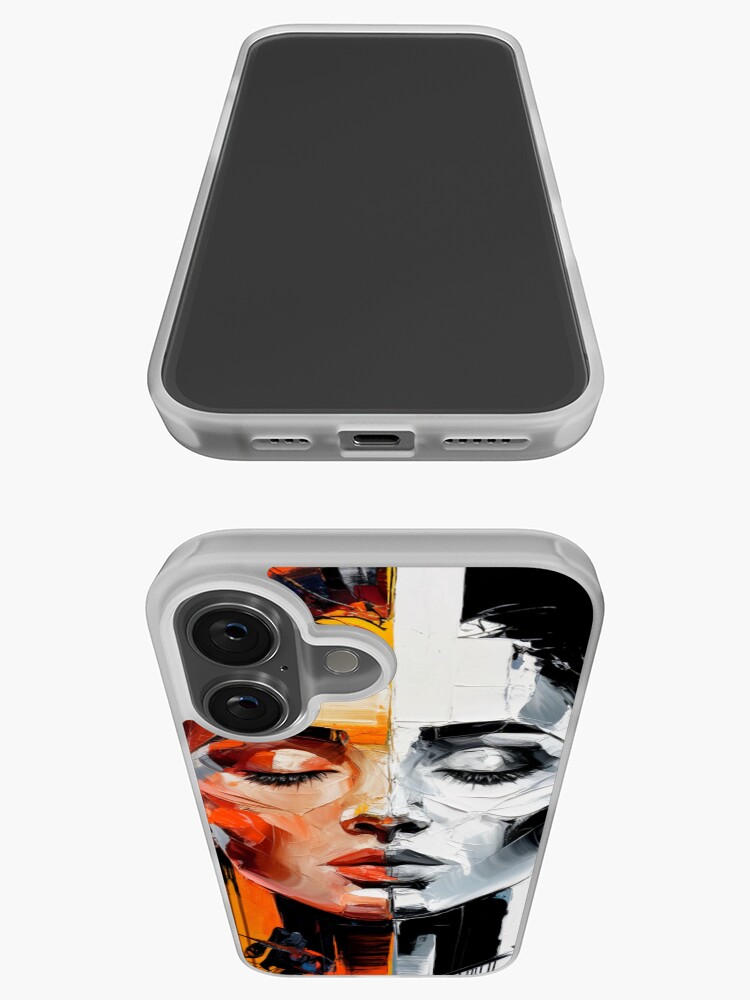 Thumbnail 3 of 5, iPhone Case, Abstract Of A Woman designed and sold by Patricks-Art.
