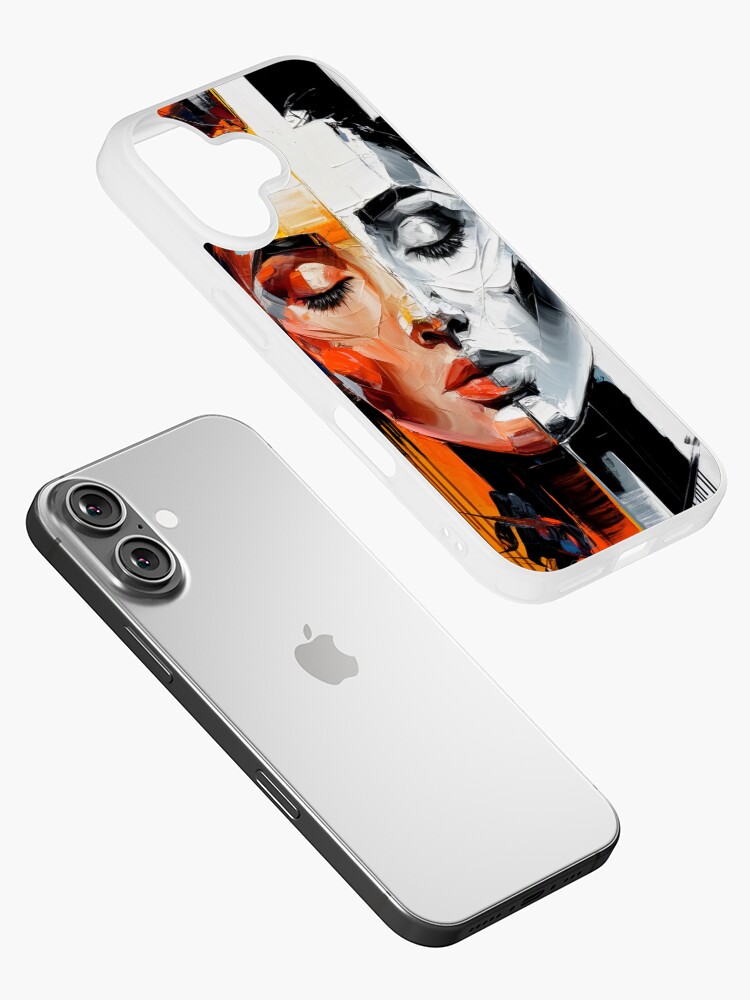 Thumbnail 2 of 5, iPhone Case, Abstract Of A Woman designed and sold by Patricks-Art.