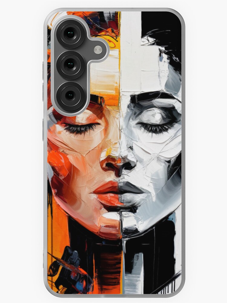Thumbnail 1 of 4, Samsung Galaxy Phone Case, Abstract Of A Woman designed and sold by Patricks-Art.