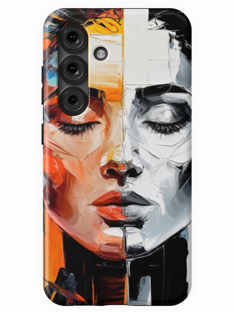Thumbnail 1 of 4, Samsung Galaxy Phone Case, Abstract Of A Woman designed and sold by Patricks-Art.